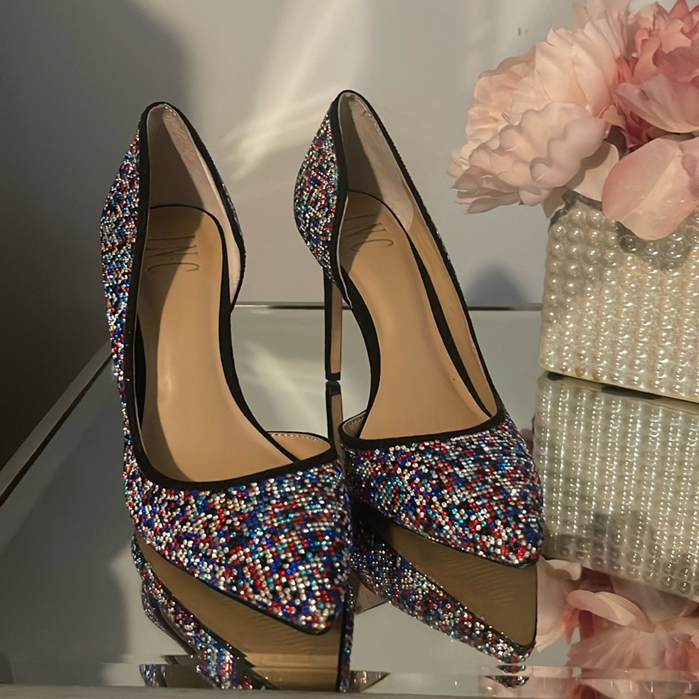 Sparkly heels